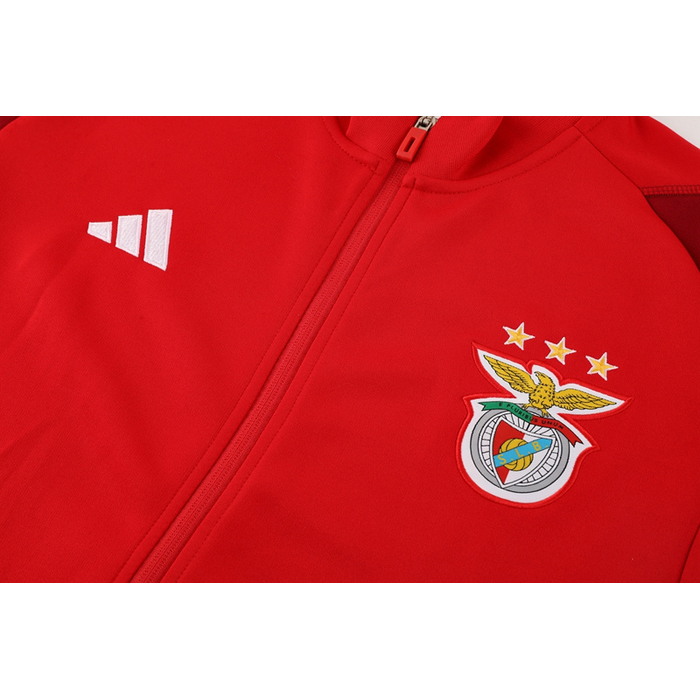 Chandal de Chaqueta del Benfica 23-24 Rojo - Haga un click en la imagen para cerrar